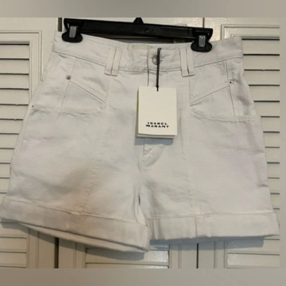 Isabel Marant vetanio denim shorts